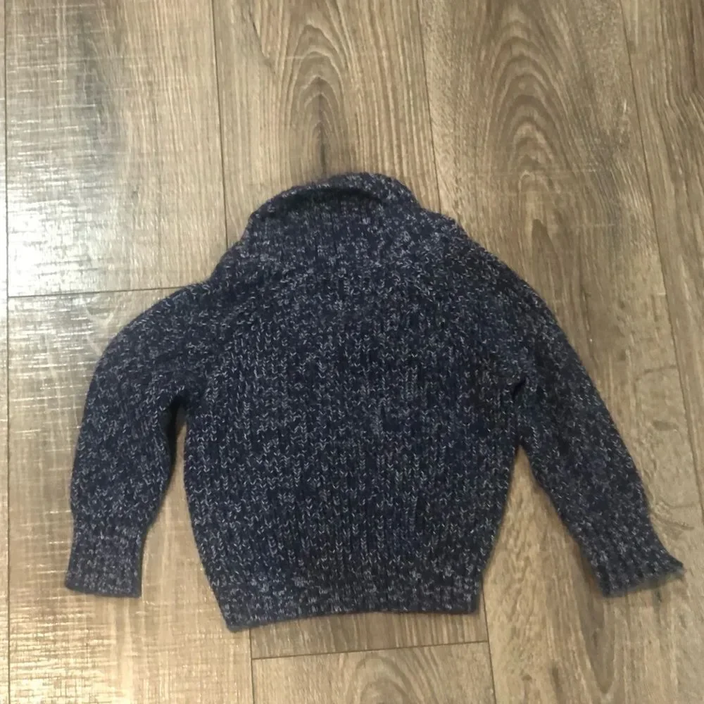 Baby OshKosh B'gosh Sweater Size 24m Navy Knit Kids Cardigan